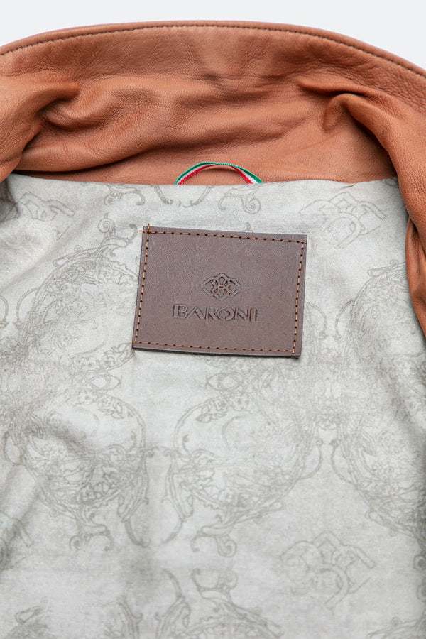 Sally Bis Vintage giacca donna 100% vera pelle Made in Italy - Barone Firenze