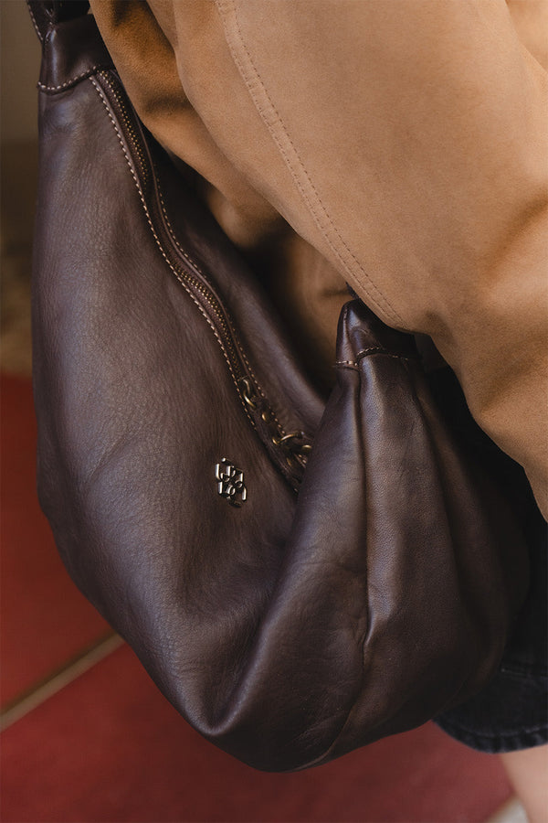Marsupio Santa Croce 100% vera pelle Made in Italy - Barone Firenze