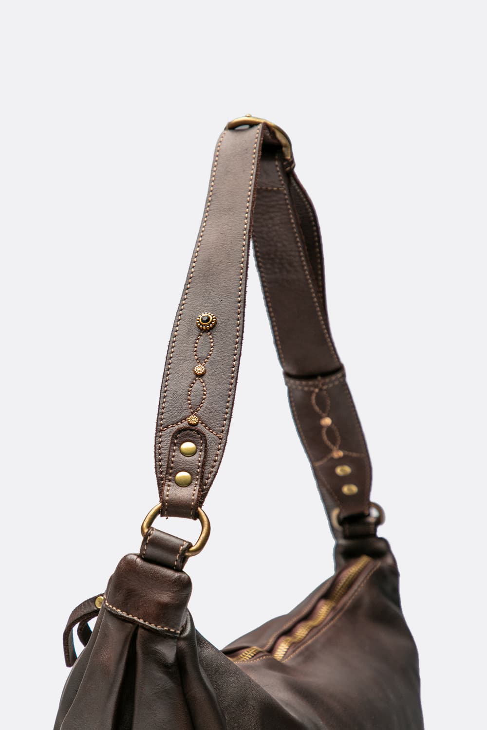 Marsupio Santa Croce 100% vera pelle Made in Italy - Barone Firenze
