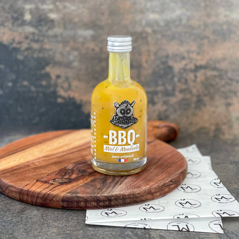 Sauce BBQ Miel et Moutarde - Hellicious