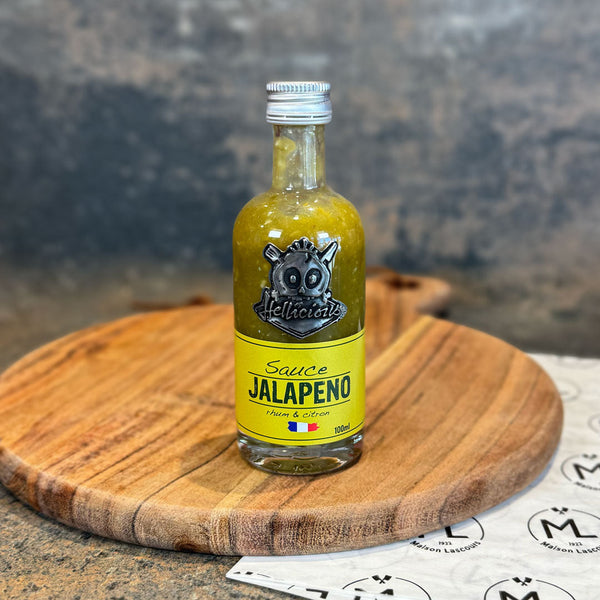 Jalapeño Sauce with Rum and Lemon - Hellicious
