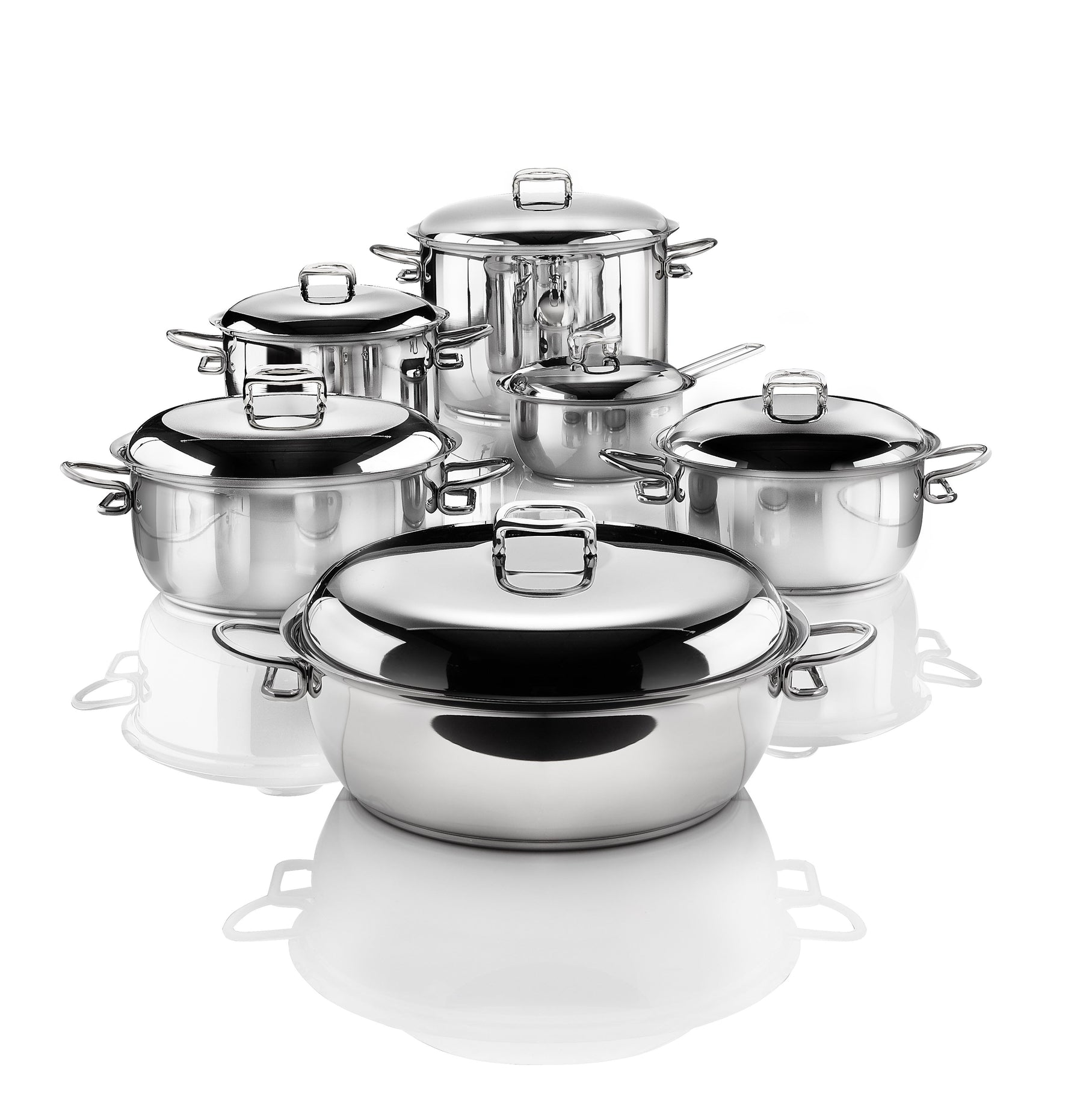 KAREN COOKWARE SET - 12 ITEMS - SERAFINO ZANI