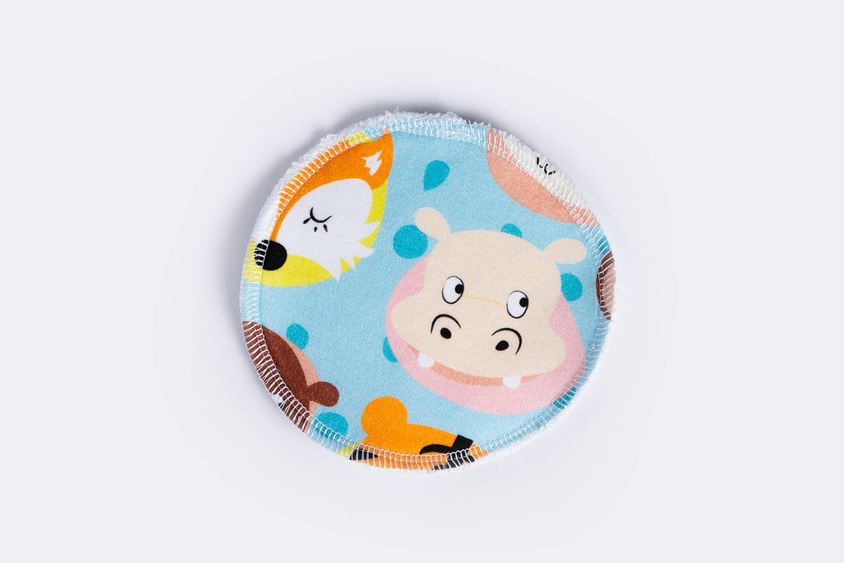 Waterproof Nursing Pads Set - 10 pcs - Colorful
