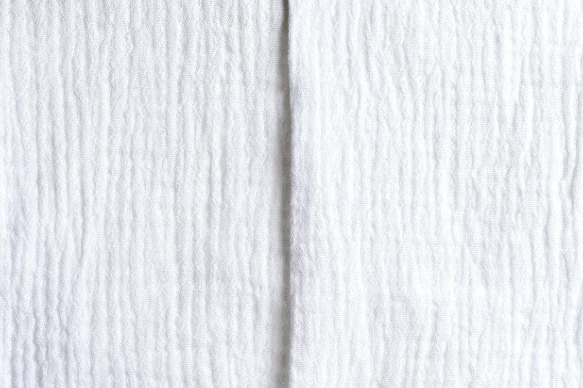 Premium Muslin Tetra Cloths 30x30cm - Set 3/1 - White
