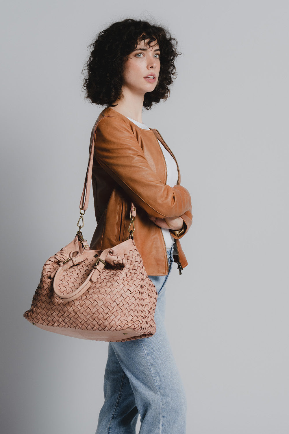 Siena borsa donna 100% vera pelle Made in Italy - Barone Firenze