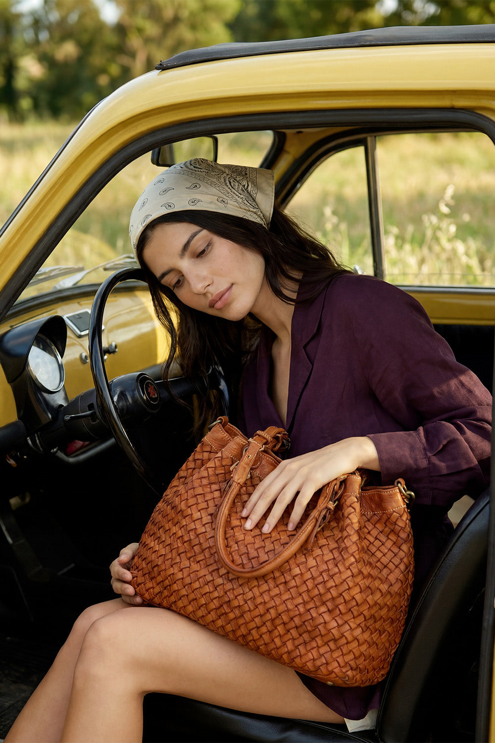 Siena borsa donna 100% vera pelle Made in Italy - Barone Firenze