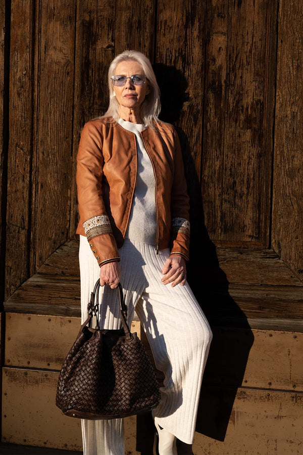 Siena borsa donna 100% vera pelle Made in Italy - Barone Firenze