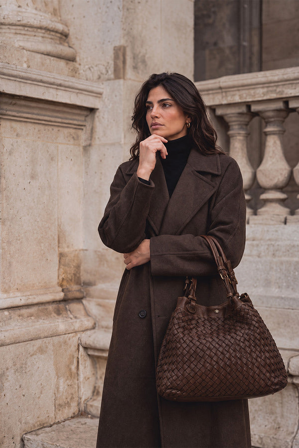 Siena borsa donna 100% vera pelle Made in Italy - Barone Firenze
