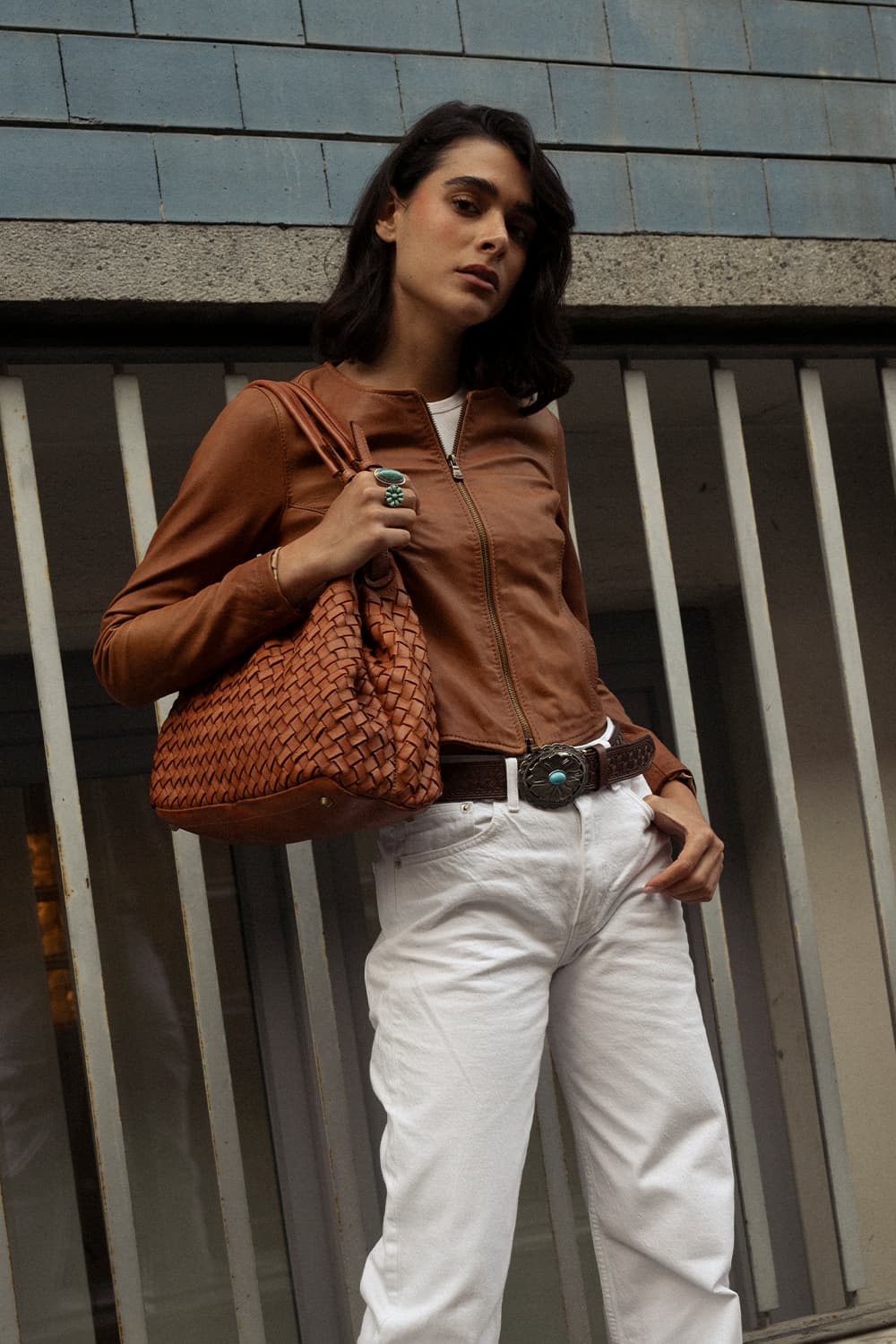 Siena Piccola borsa donna 100% vera pelle Made in Italy - Barone Firenze