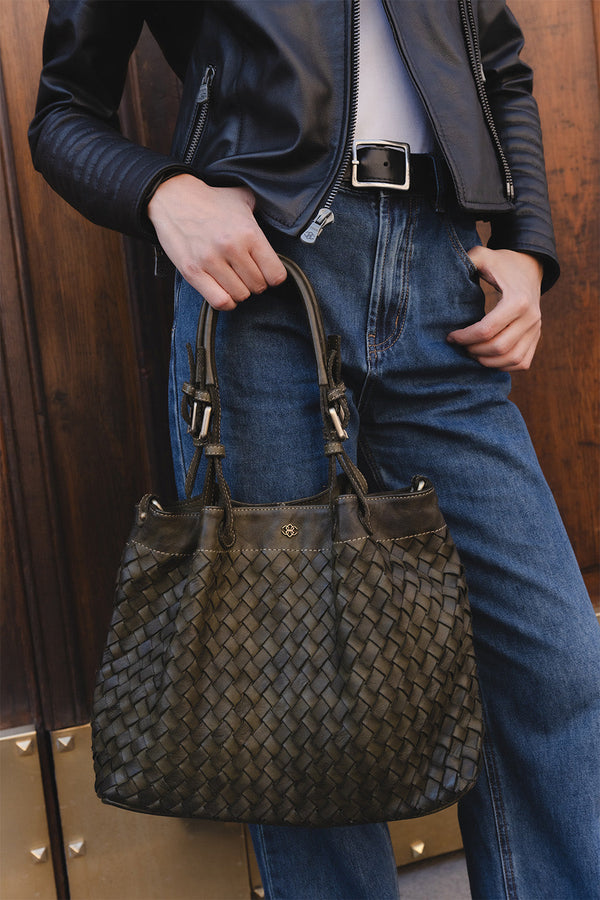 Siena Piccola borsa donna 100% vera pelle Made in Italy - Barone Firenze