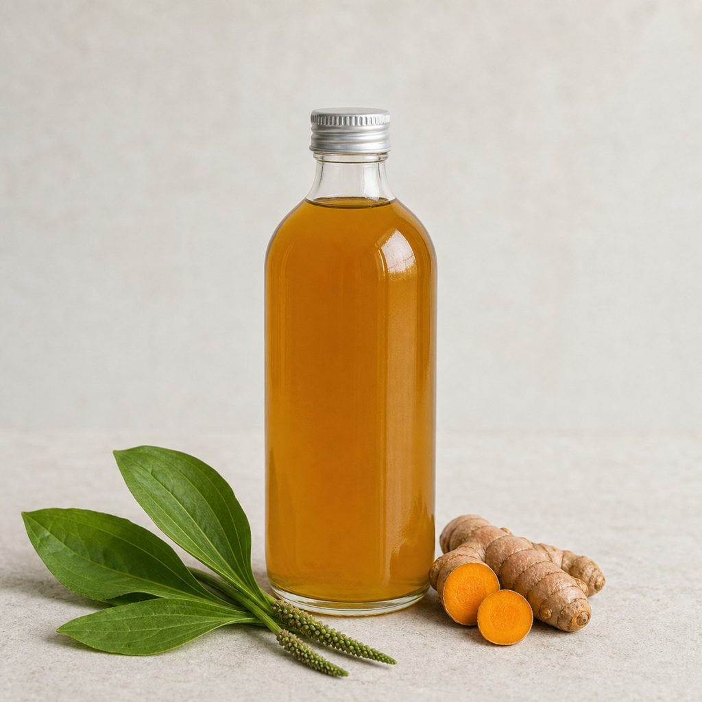 Plantain Syrup with Turmeric 250 ml