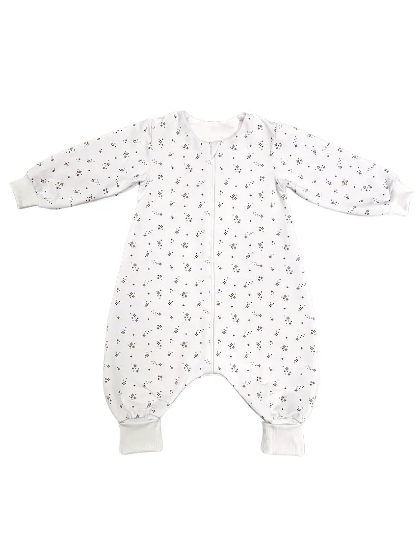 Thick Cotton Sleeping Bag with Legs, Sleeves, and Filling - Sparkles