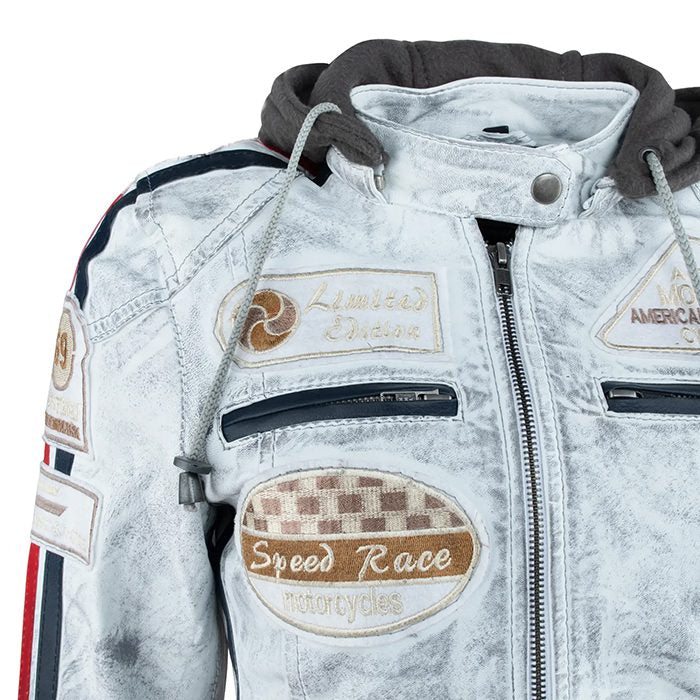 Veste vintage grise pour femmes SIXTY SIX