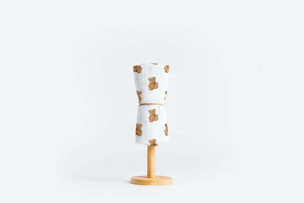 Children's Premium Muslin Tetra Diaper 65x65cm - Sweet Bear