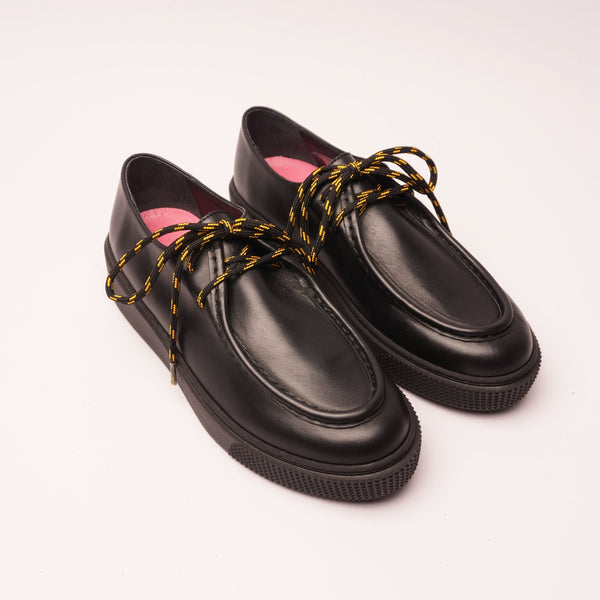 Sofia 2.0 Lace-Up Moccasin Sneakers Black