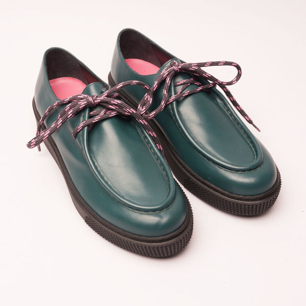 Sofia 2.0 Laced Moccasin Sneakers in Petrol