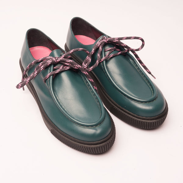 Sofia 2.0 Laced Moccasin Sneakers in Petrol