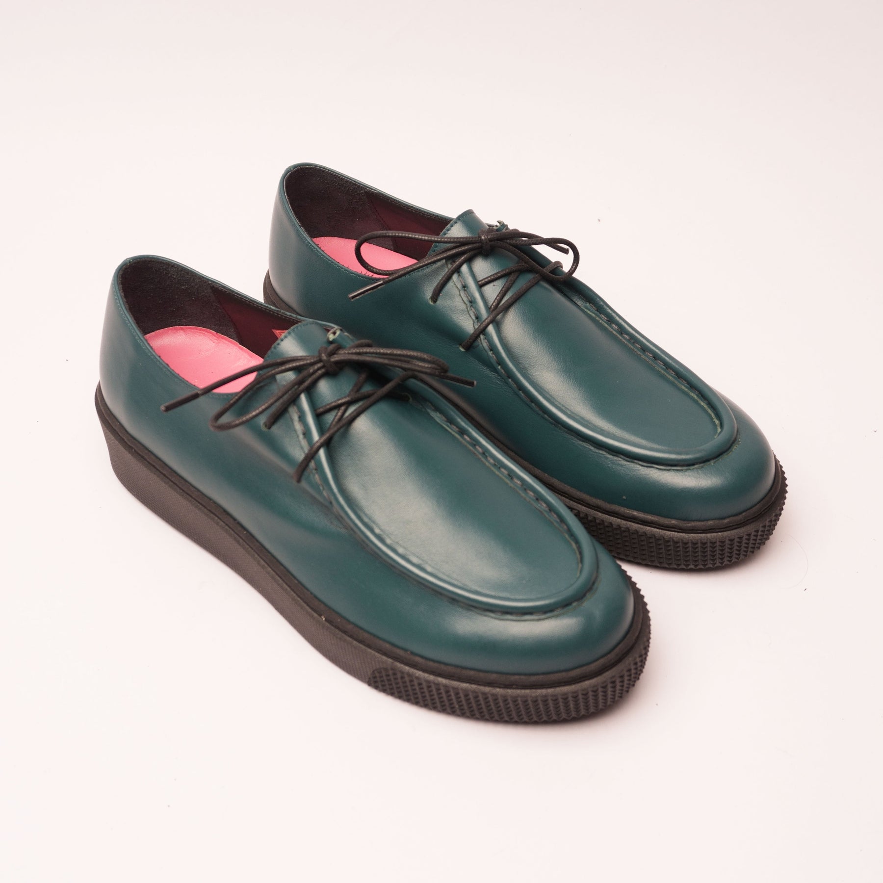 Sofia 2.0 Laced Moccasin Sneakers in Petrol