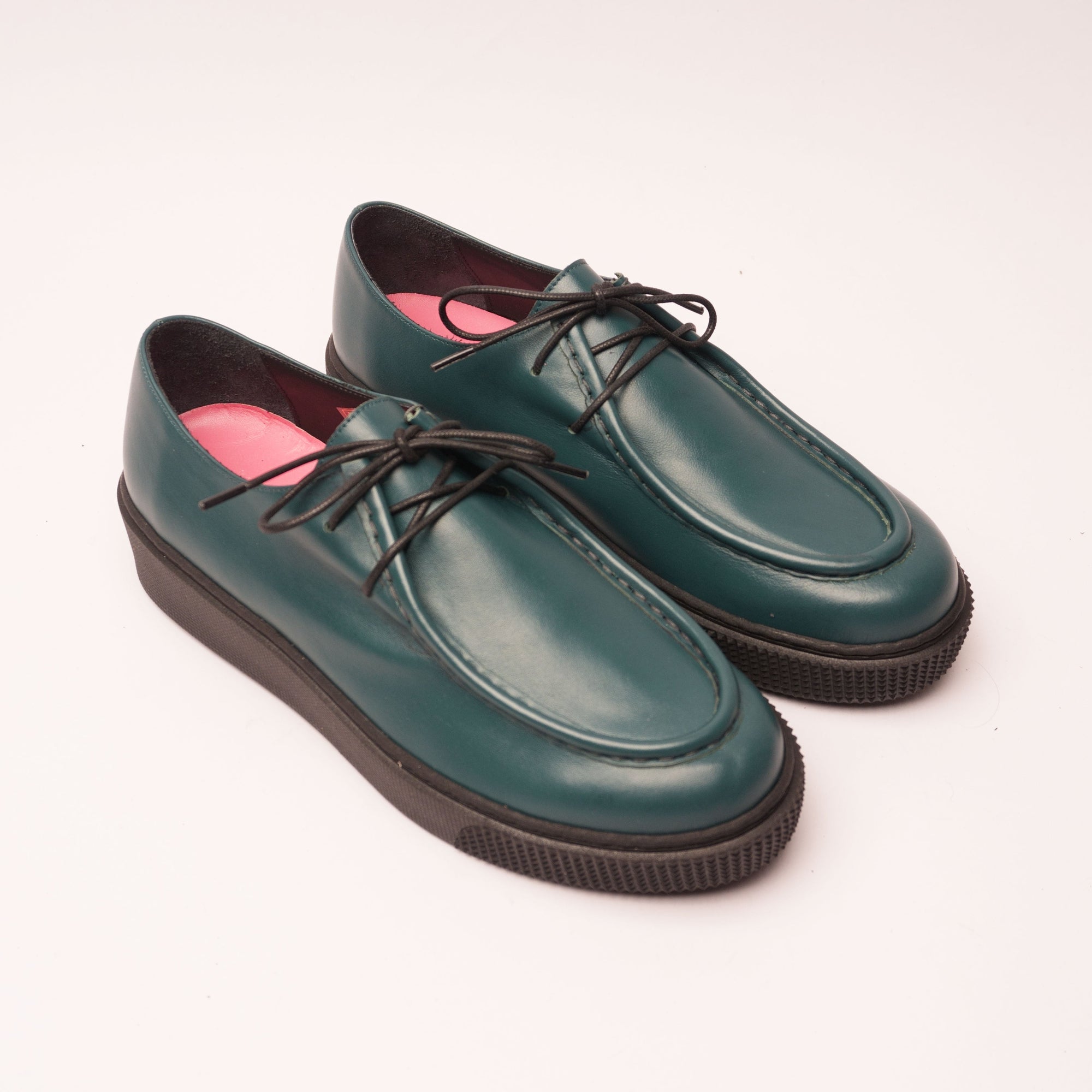 Sofia 2.0 Laced Moccasin Sneakers in Petrol