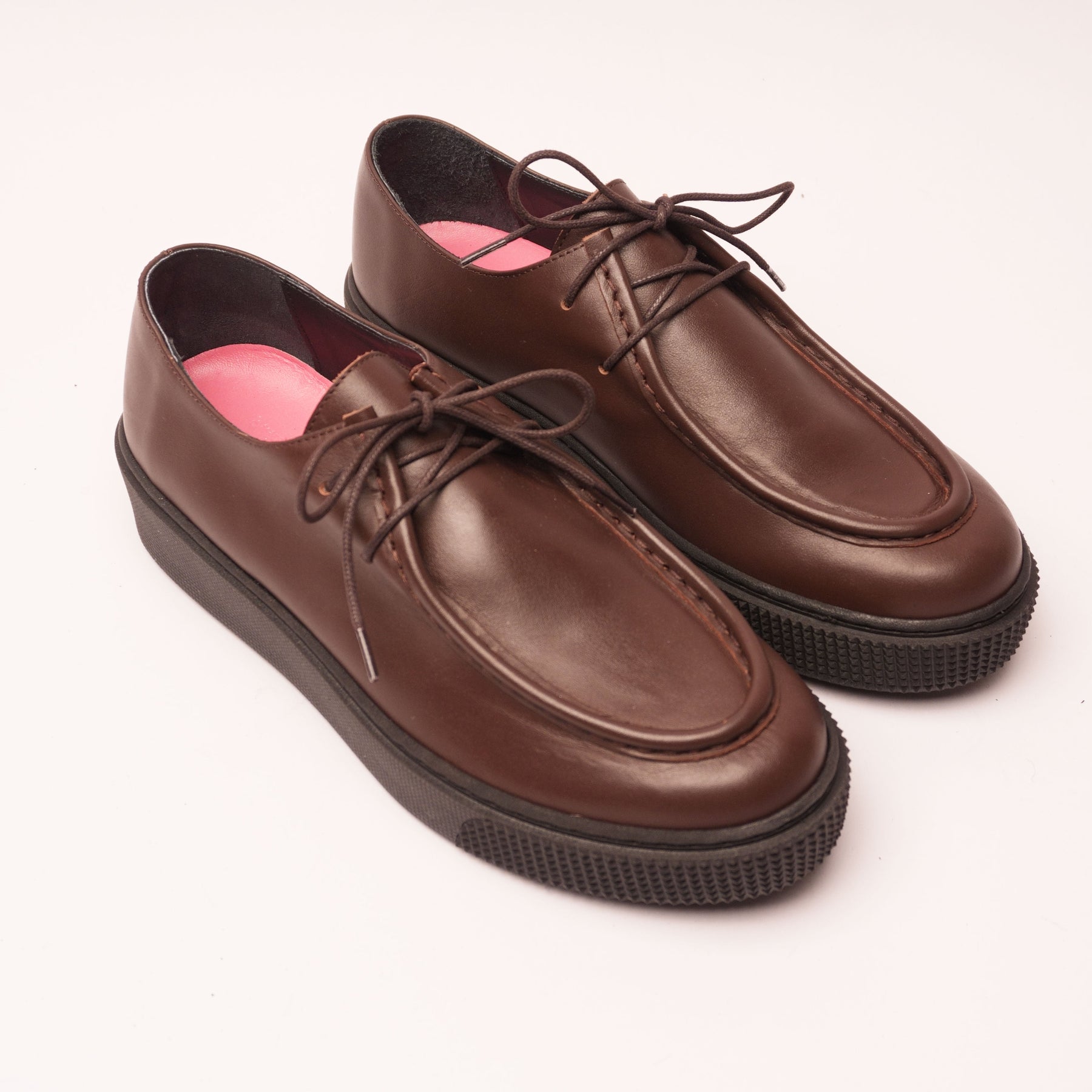 Sofia 2.0 Lace-Up Moccasin Sneakers Tobacco