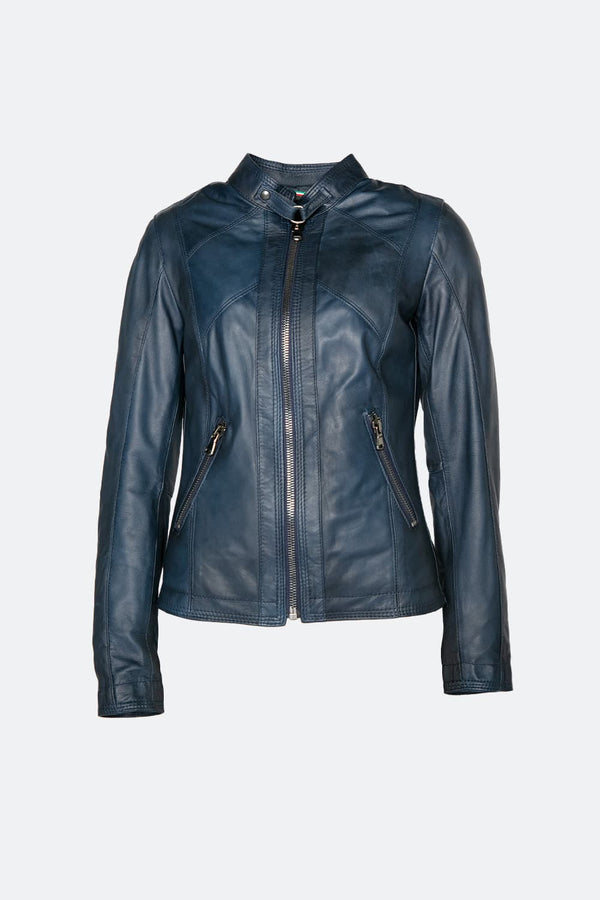 Sofia giacca donna 100% vera pelle Made in Italy - Barone Firenze