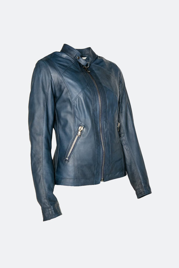 Sofia giacca donna 100% vera pelle Made in Italy - Barone Firenze