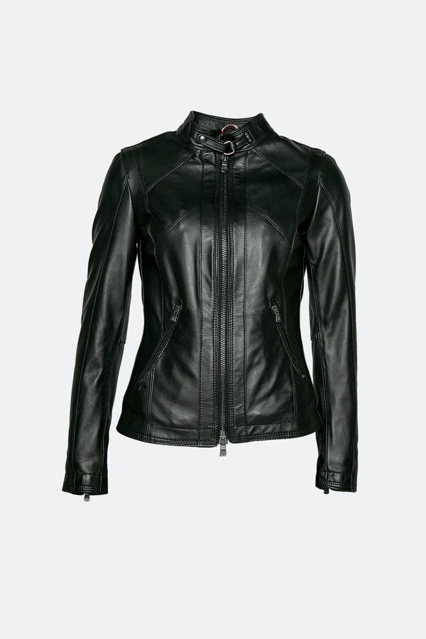 Sofia giacca donna 100% vera pelle Made in Italy - Barone Firenze