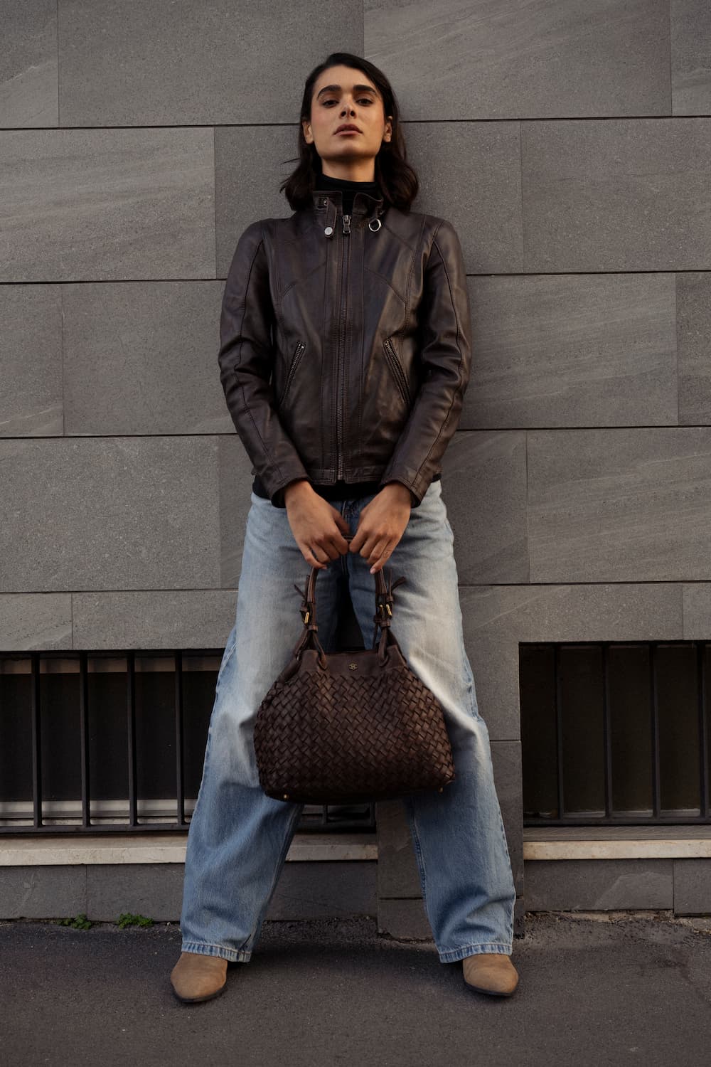 Sofia giacca donna 100% vera pelle Made in Italy - Barone Firenze