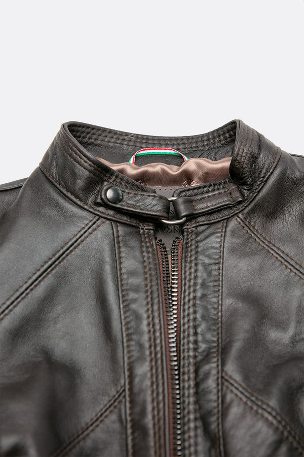 Sofia giacca donna 100% vera pelle Made in Italy - Barone Firenze