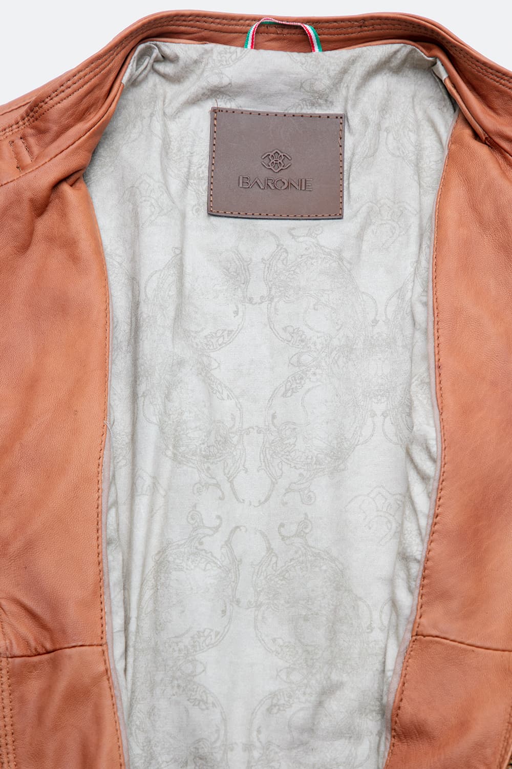 Sofia Vintage Giacca donna 100% vera pelle Made in Italy - Barone Firenze