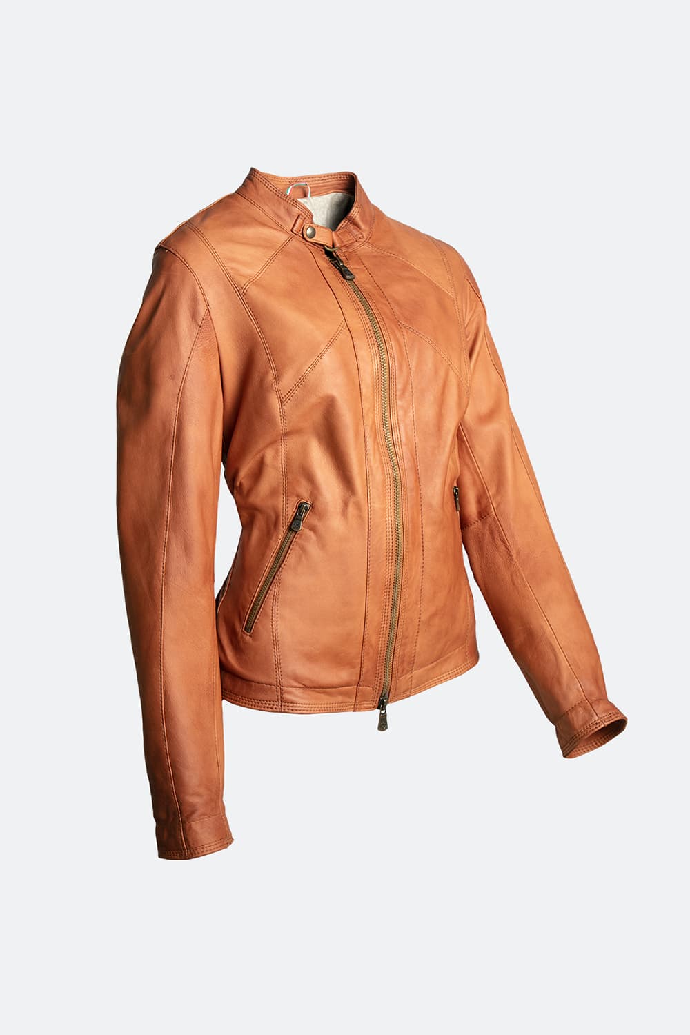 Sofia Vintage Giacca donna 100% vera pelle Made in Italy - Barone Firenze