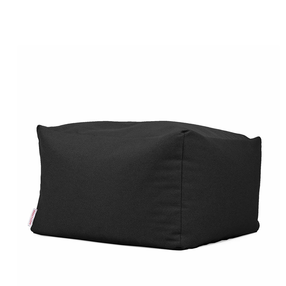 SOFT CUBE 80, Pouf Sacco XL in Cotone Sfoderabile 80x80 h42