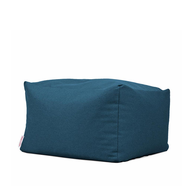 SOFT CUBE 80, Pouf Sacco XL in Cotone Sfoderabile 80x80 h42