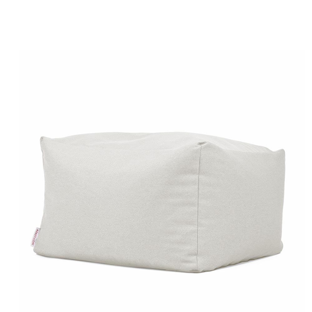 SOFT CUBE 80, Pouf Sacco XL in Cotone Sfoderabile 80x80 h42