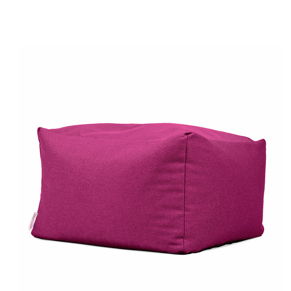 SOFT CUBE 60, Pouf Sacco in Cotone Sfoderabile 60x60 h42