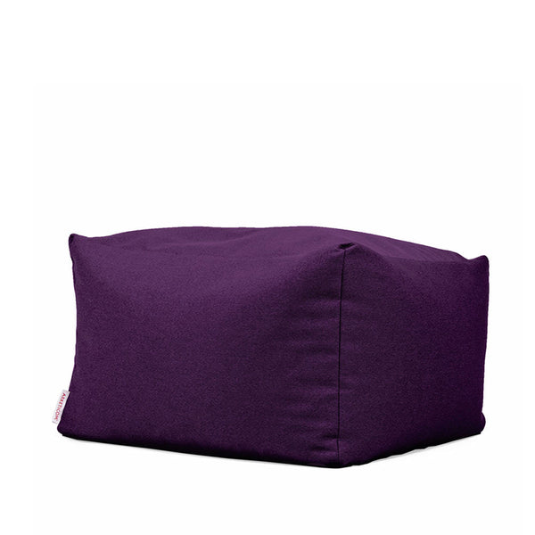 SOFT CUBE 60, Pouf Sacco in Cotone Sfoderabile 60x60 h42