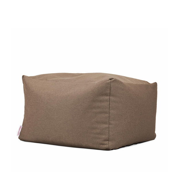 SOFT CUBE 80, Pouf Sacco XL in Cotone Sfoderabile 80x80 h42
