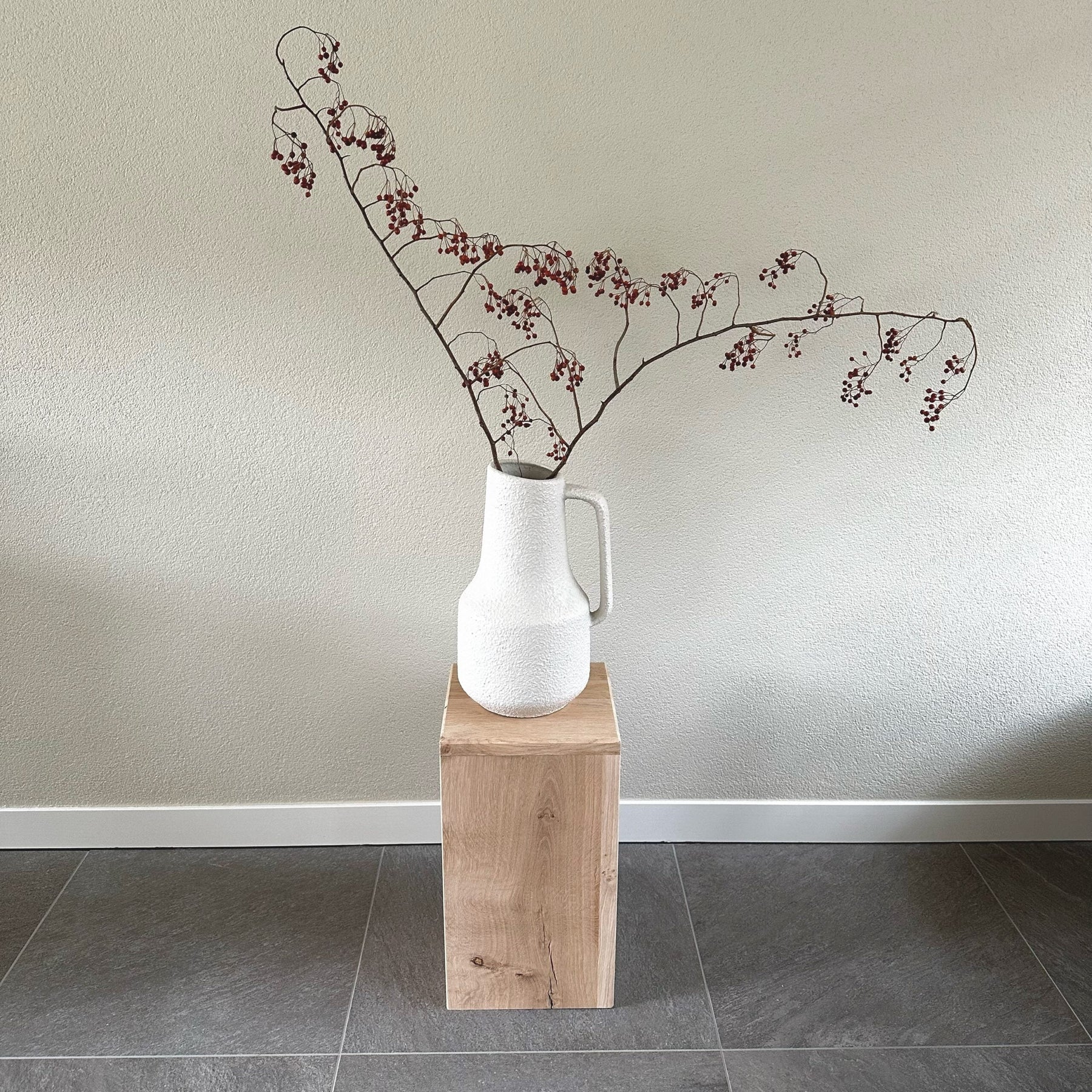 Oak Wood Pedestal