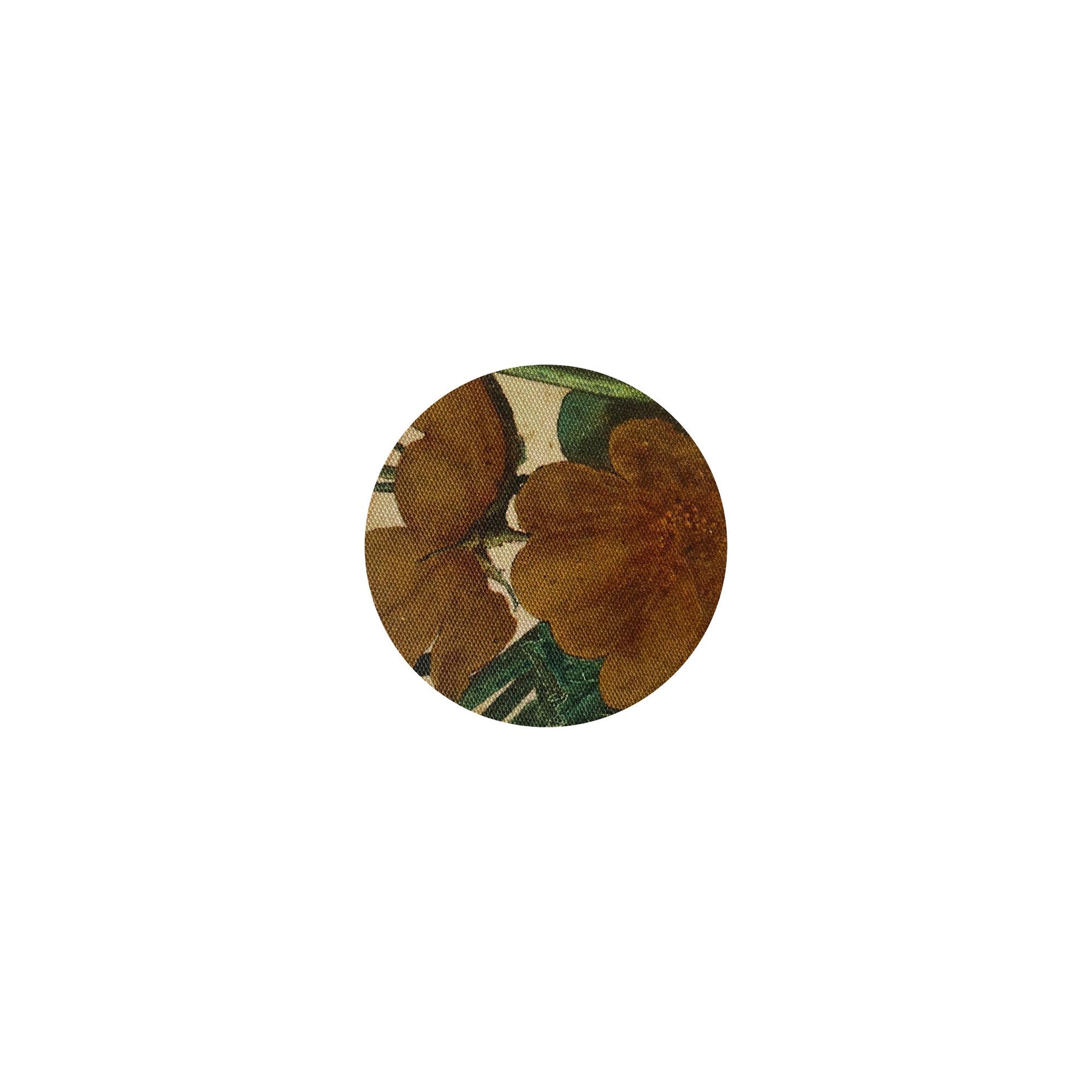 Coaster with Flemish Flowers