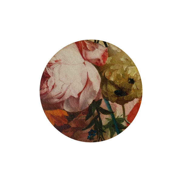 Coaster with Flemish flowers