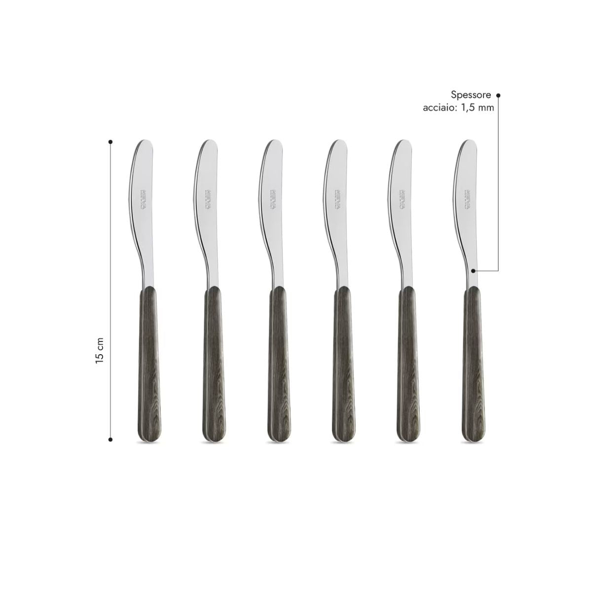 6 Spalmini - Anthracite Pine BD15004
