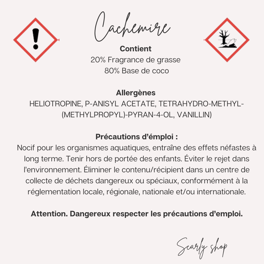 Spray d'ambiance 200ml - Cachemire - Scarly Shop