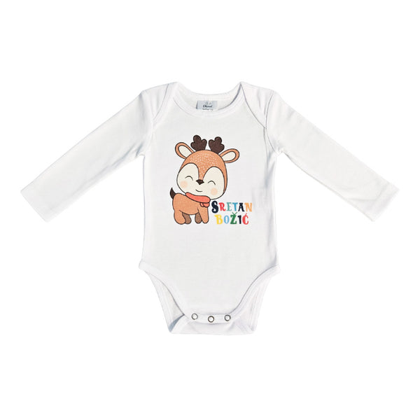 Long Sleeve Bodysuit - Merry Christmas 2