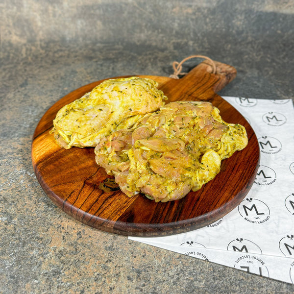 Boneless Chicken Thigh Thyme Lemon