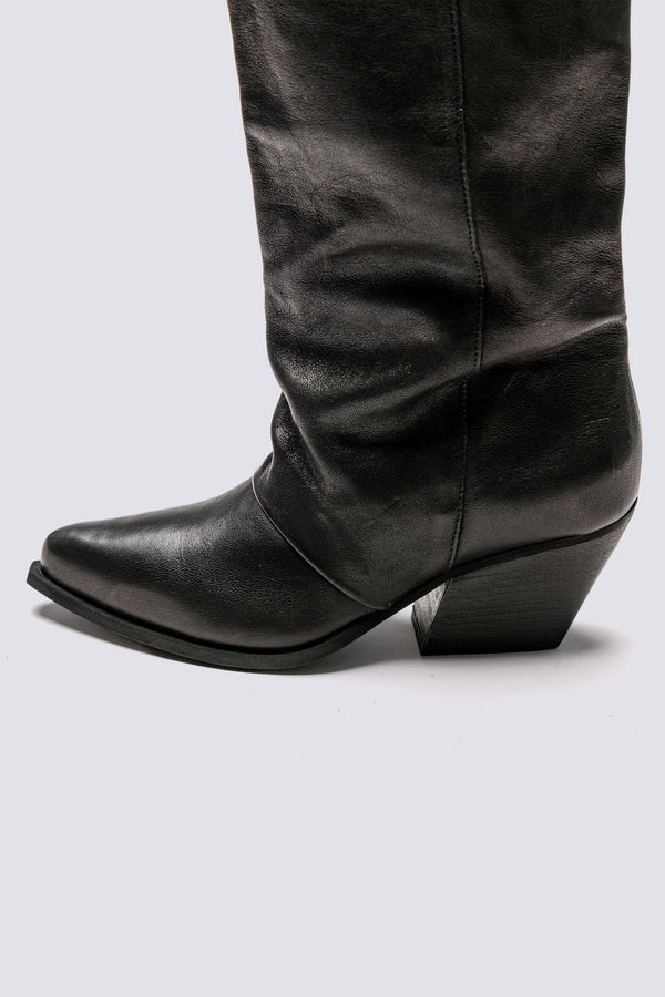 Stivali Boccaccio 100% vera pelle Made in Italy - Barone Firenze