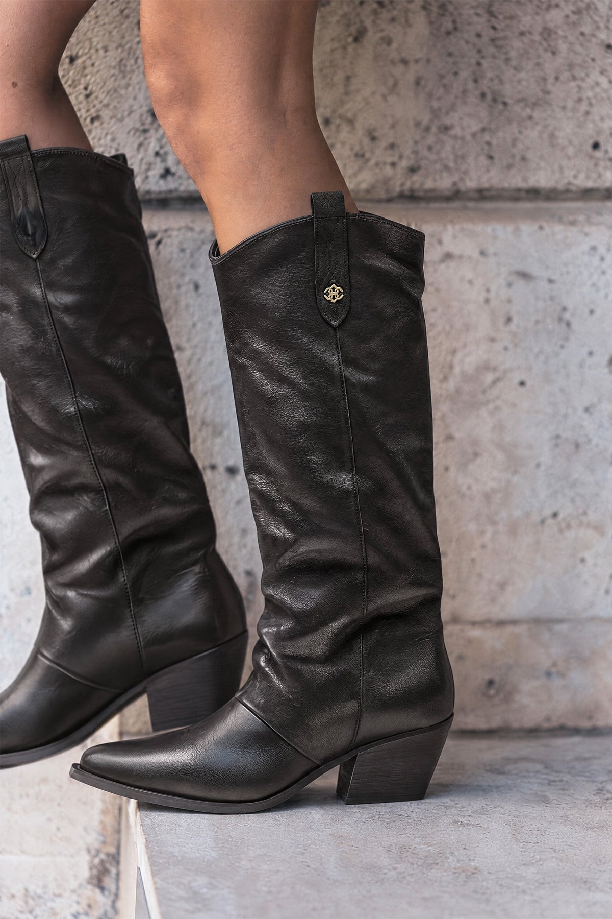 Stivali Boccaccio 100% vera pelle Made in Italy - Barone Firenze