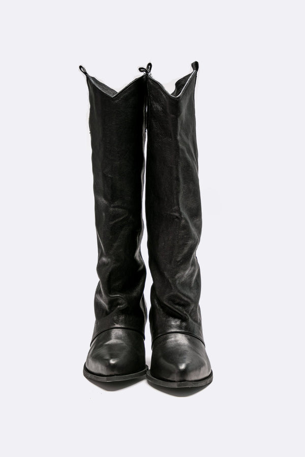 Stivali Boccaccio 100% vera pelle Made in Italy - Barone Firenze