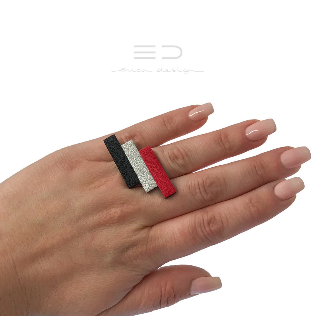 summertime | silver - red - black