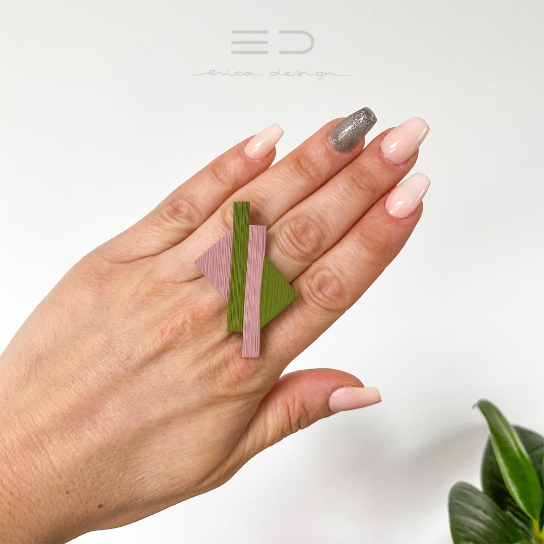 ZOMER RECHTHOEK | olijf