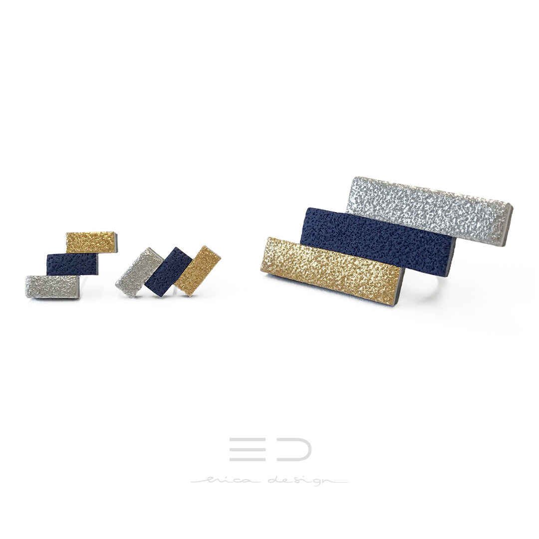 zomer | goud - marineblauw - zilver